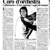 Coro d'orchestra
